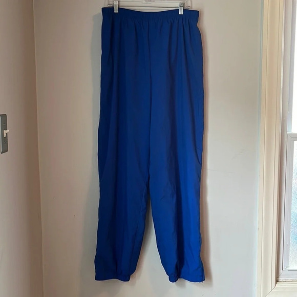 Nike Vintage Blue Windbreaker Track Pants Size XXL - Picture 1 of 7